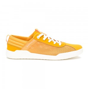 Caterpillar CODE Hex Vent Sneakers Dames Geel | CAT545-NL