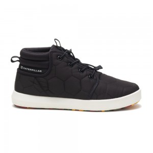 Caterpillar CODE Scout Mid Sneakers Dames Zwart | CAT522-NL
