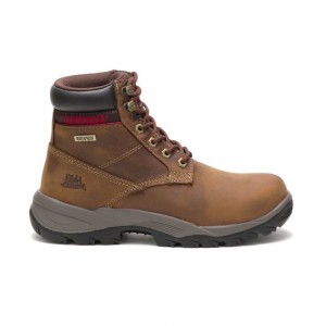 Caterpillar Dryverse 6" Waterdichte Veiligheidslaarzen Dames Bruin | CAT420-NL