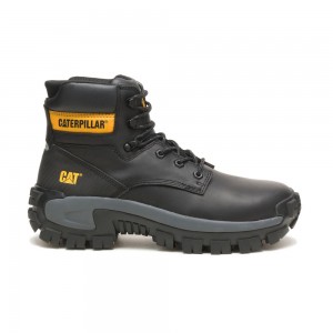 Caterpillar Invader Hi Steel Neus Werklaarzen Heren Zwart | CAT254-NL