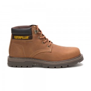 Caterpillar Outbase Waterdichte Steel Neus Veiligheidslaarzen Heren Bruin | CAT058-NL