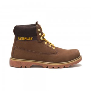 Caterpillar eColorado Werklaarzen Heren Koffie | CAT266-NL